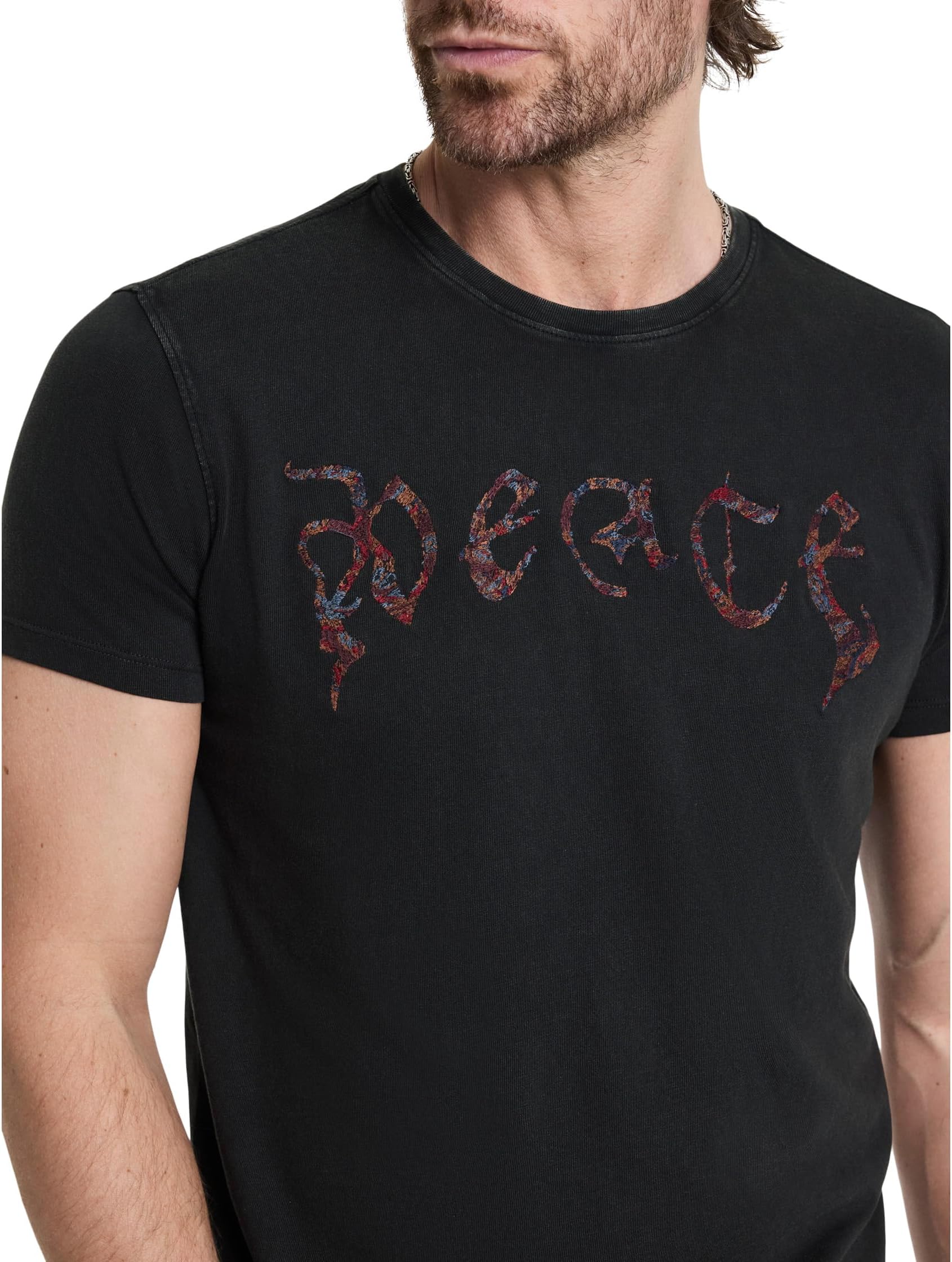 

Футболка John Varvatos Peace Tee KG6727W24, цвет Charcoal