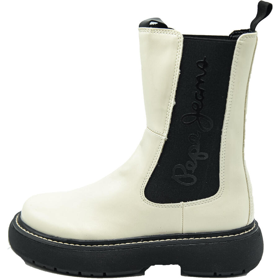 Ботинки Pepe Jeans Yoko Chelsea, белые, женские