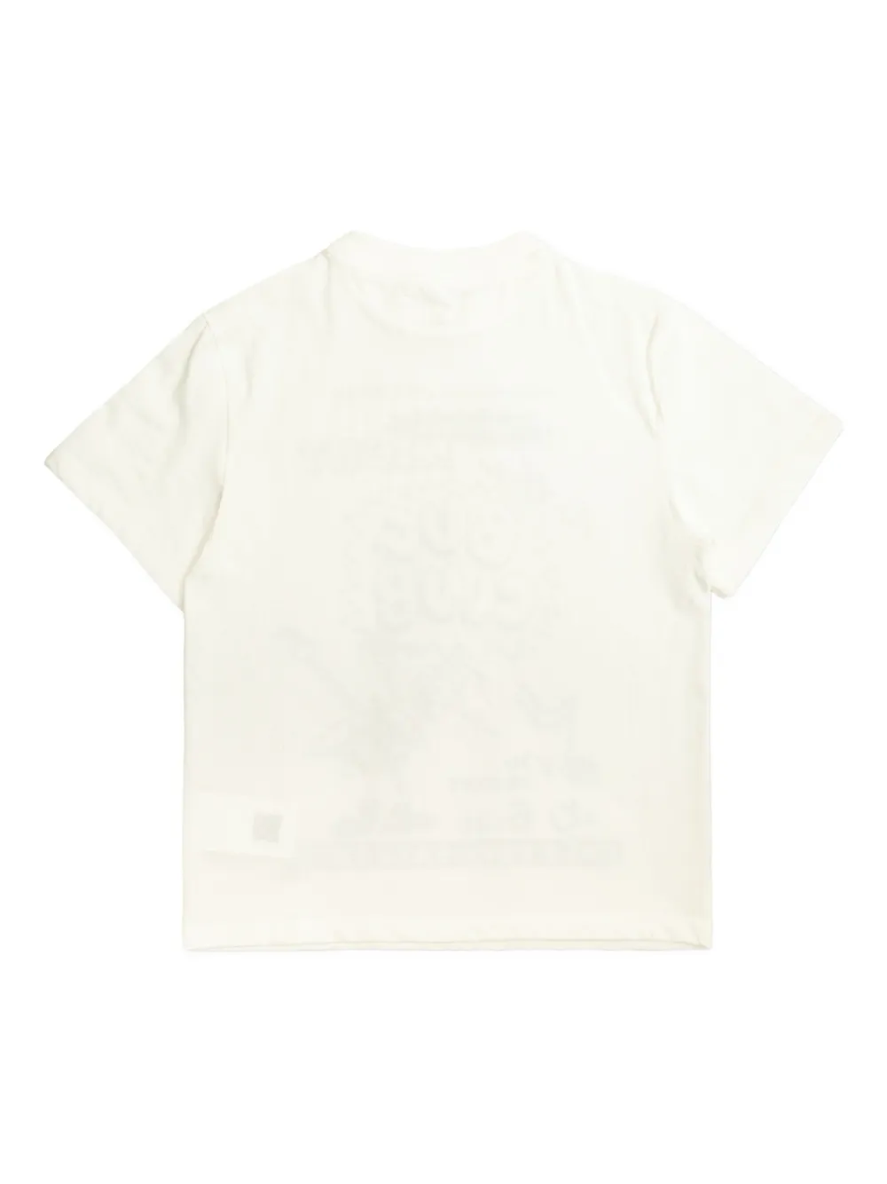 Футболка с принтом и круглым вырезом Stella Mccartney Kids, белый — фото 2