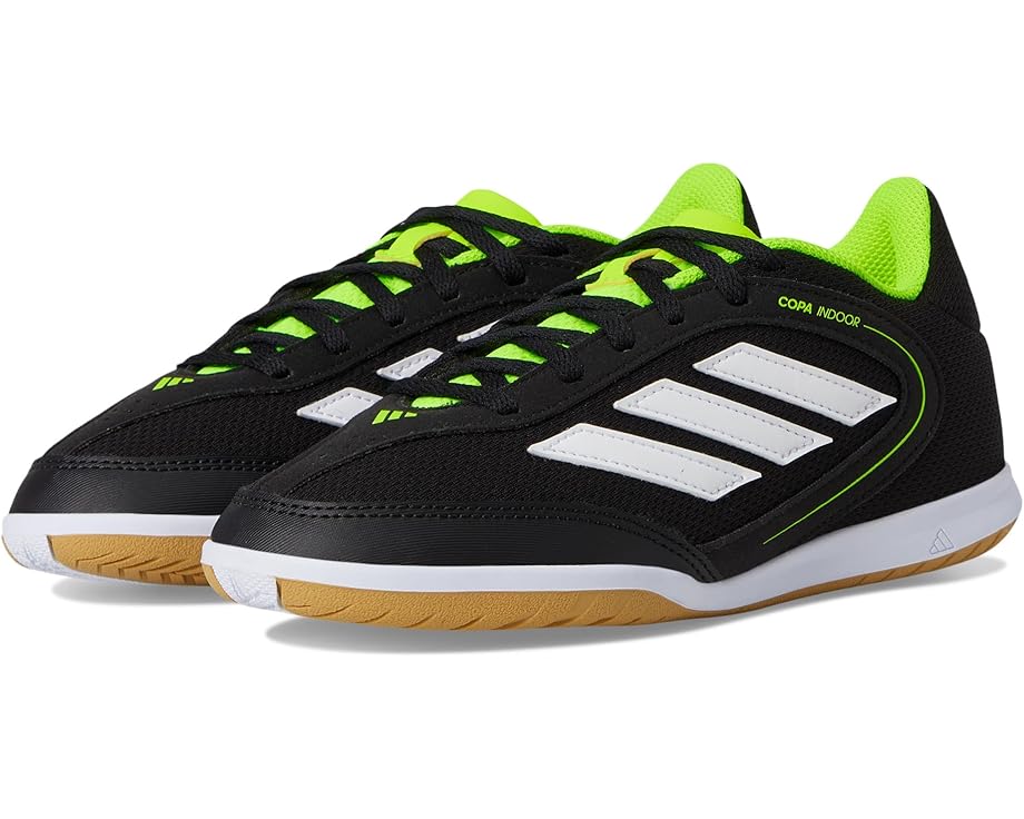 

Кроссовки adidas Kids Copa League Indoor Cleats, цвет Black/White/Lucid Lemon