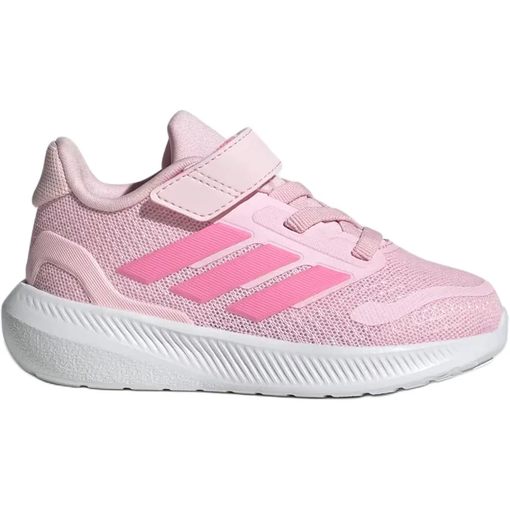 Adidas Кроссовки RUNFALCON 5 для малышей с поддержкой стопы, прозрачный розовый — фото 3