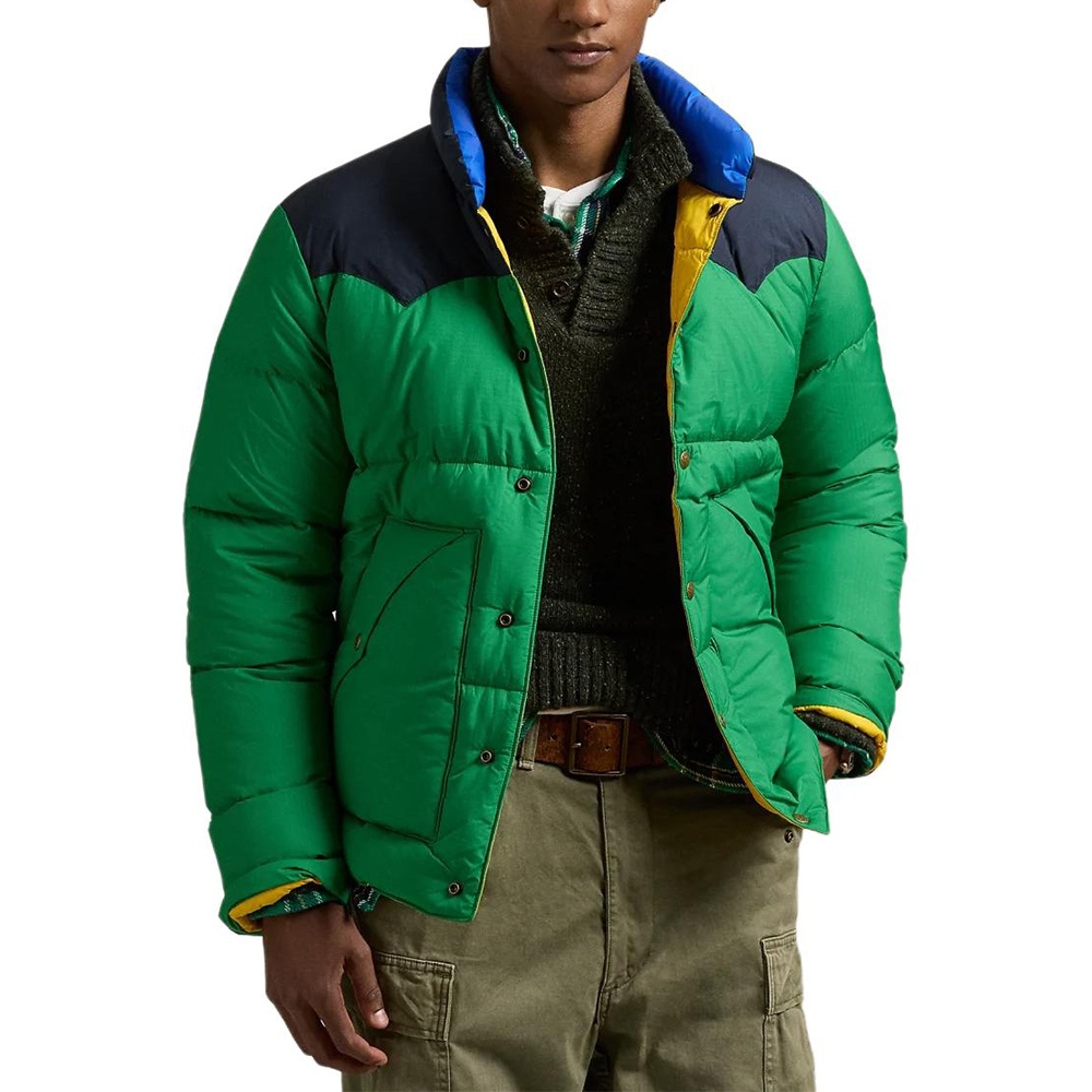 Куртка с утеплителем ripstop Polo Ralph Lauren, grass зеленый — фото 3