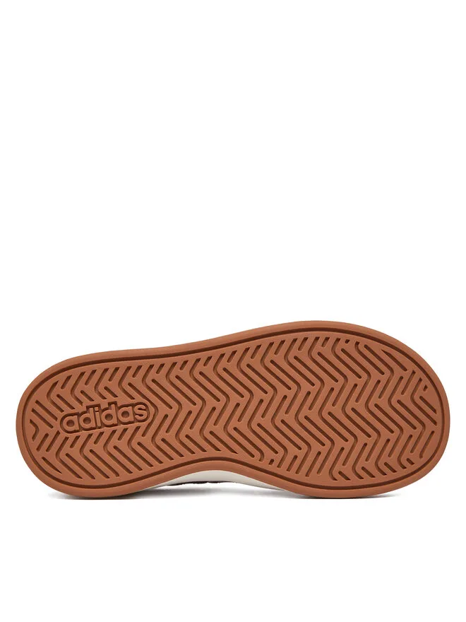 Adidas Кроссовки Grand Court 3.0 KJ4817 кремового цвета — фото 4