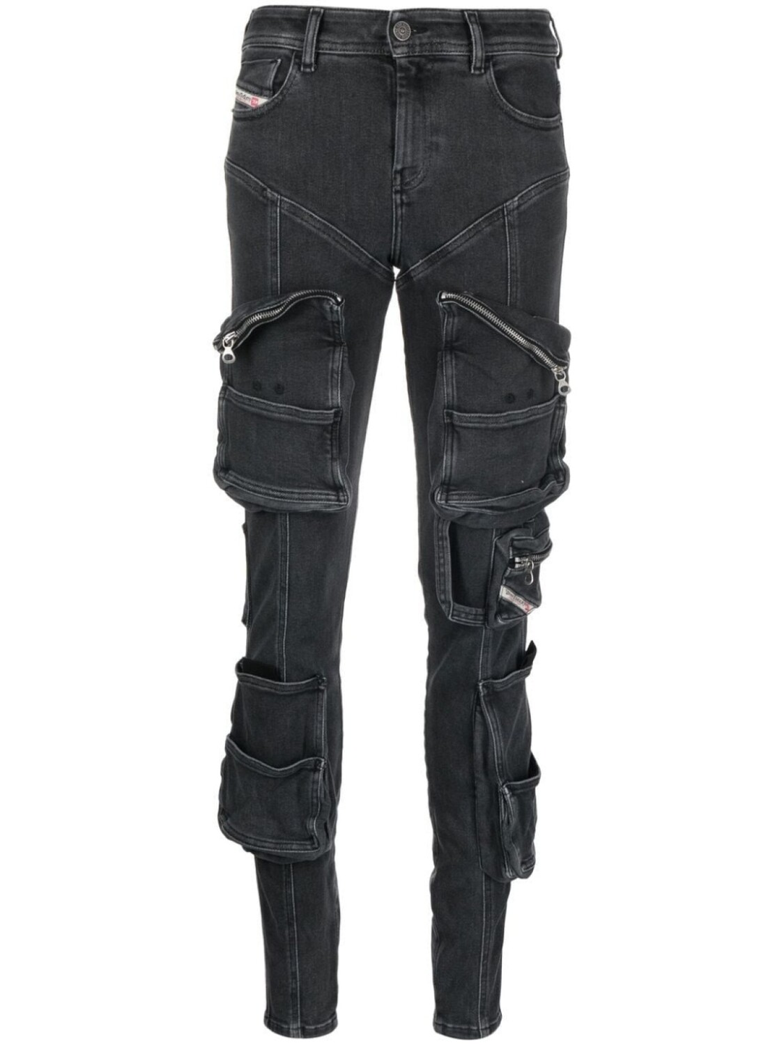 

Diesel джинсы скинни Slandy, черный