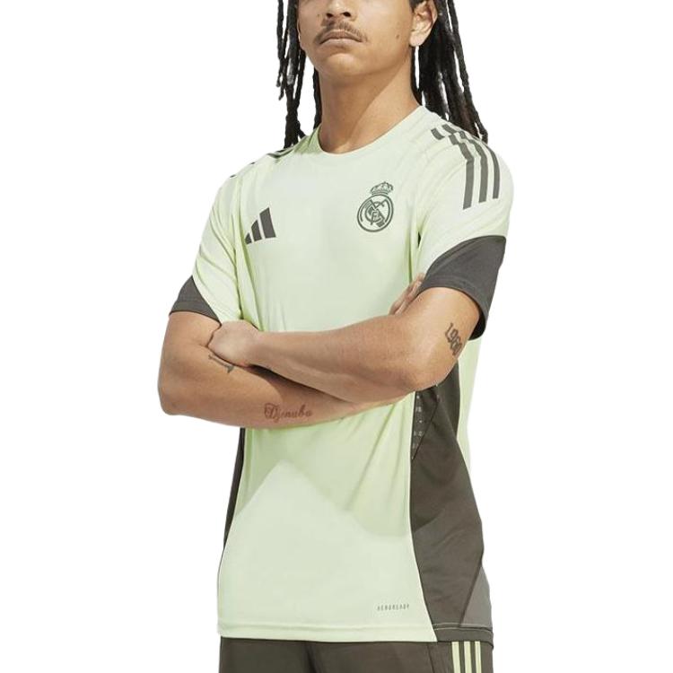Футболка для тренировок Real Madrid Tiro 25 Competition Adidas, светло-зеленый — фото 2
