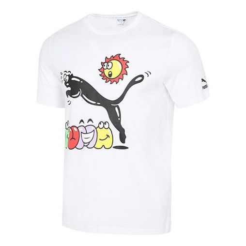 

Футболка summer streetwear t-shirt 'white' Puma, белый