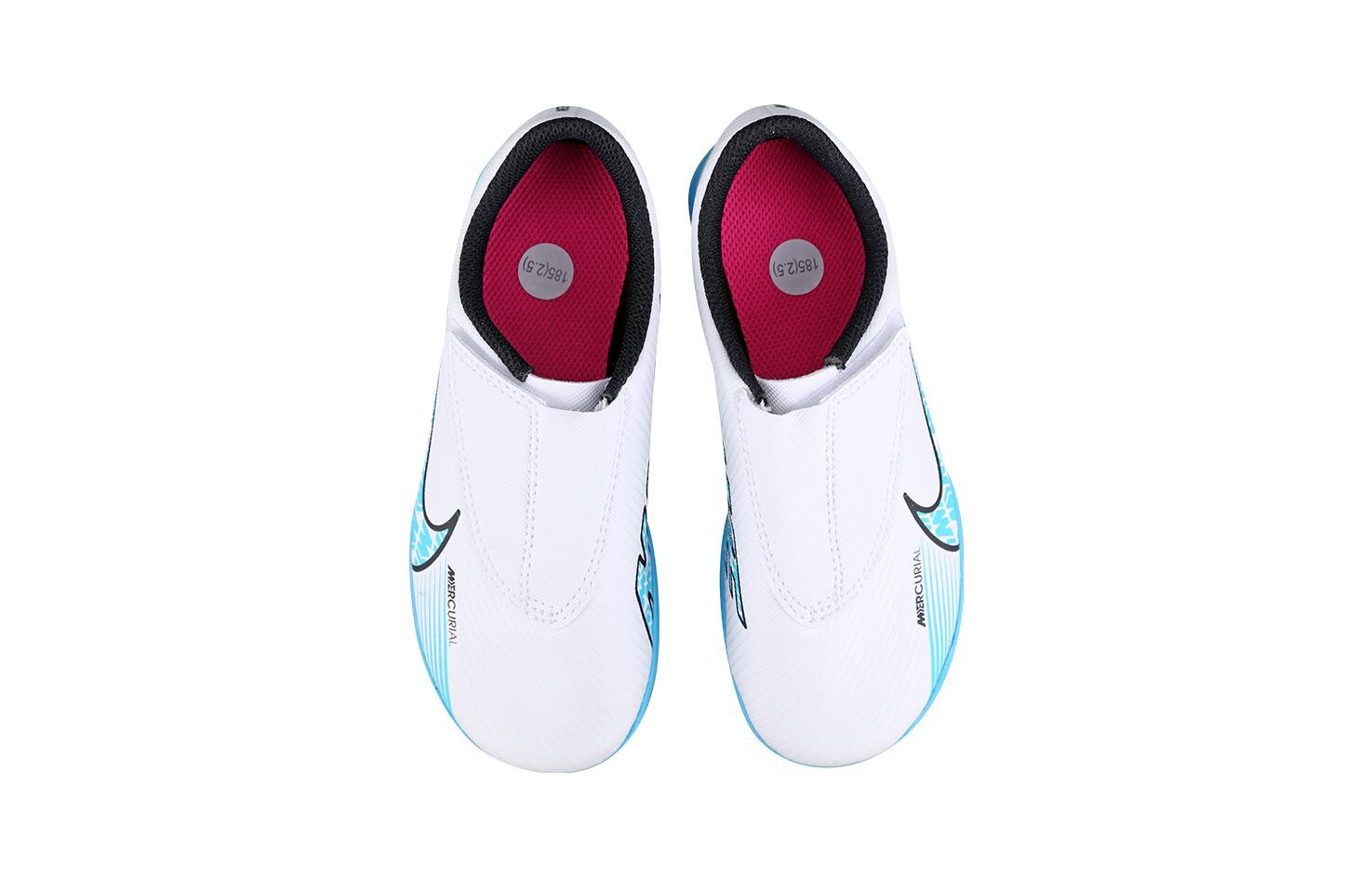 Детские футбольные бутсы Nike Mercurial Vapor 15 Детские, Blue with White Lettering — фото 4