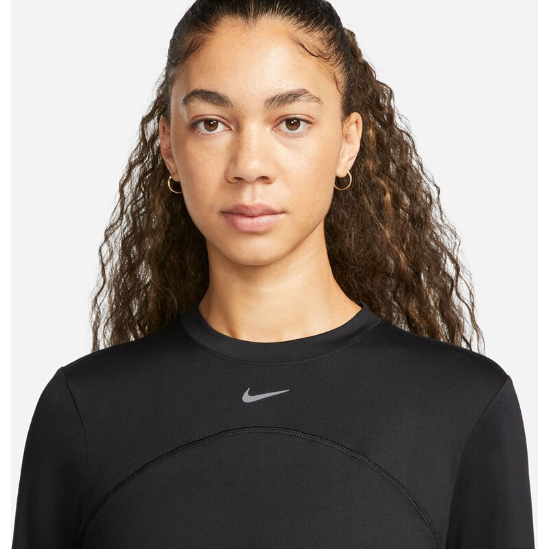 Sweatshirt w nk swift elmnt df uv crw top Nike, мультиколор — фото 4