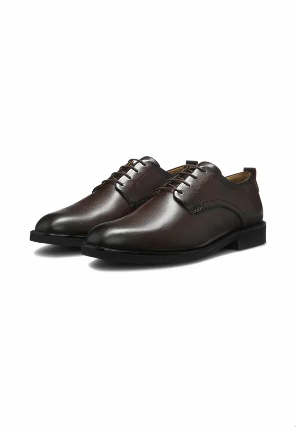 Ботинки Ginsby smart lace ups Hugo, темно-коричневый — фото 2