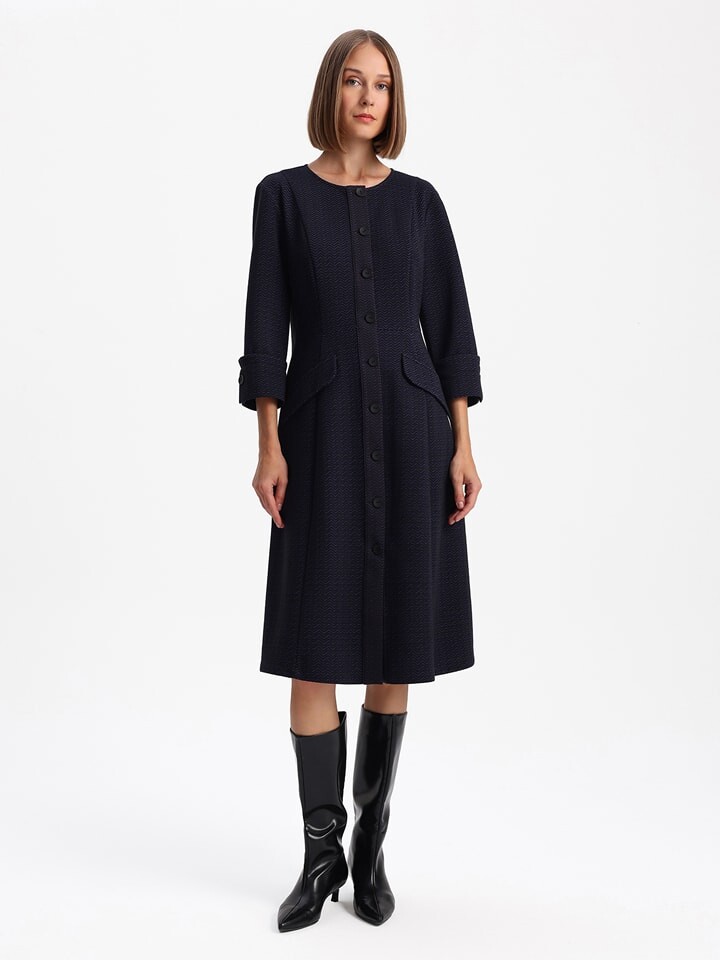 

Платье до колена BGN Kleid, цвет Schwarz/Lila
