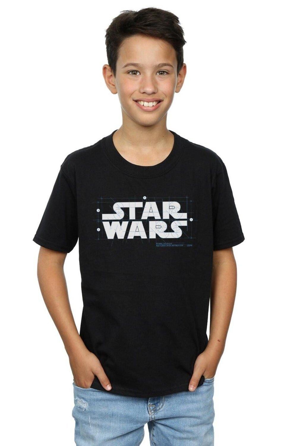 

Футболка с логотипом Final Design Star Wars, черный
