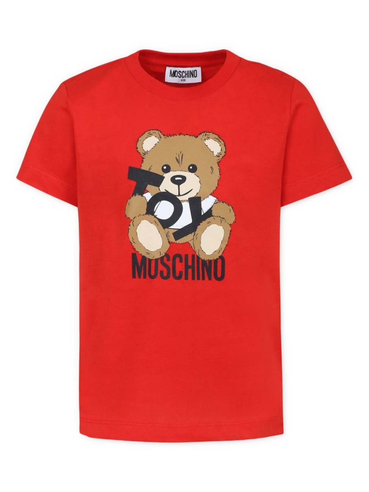 

Moschino Kids футболка Teddy Bear, красный