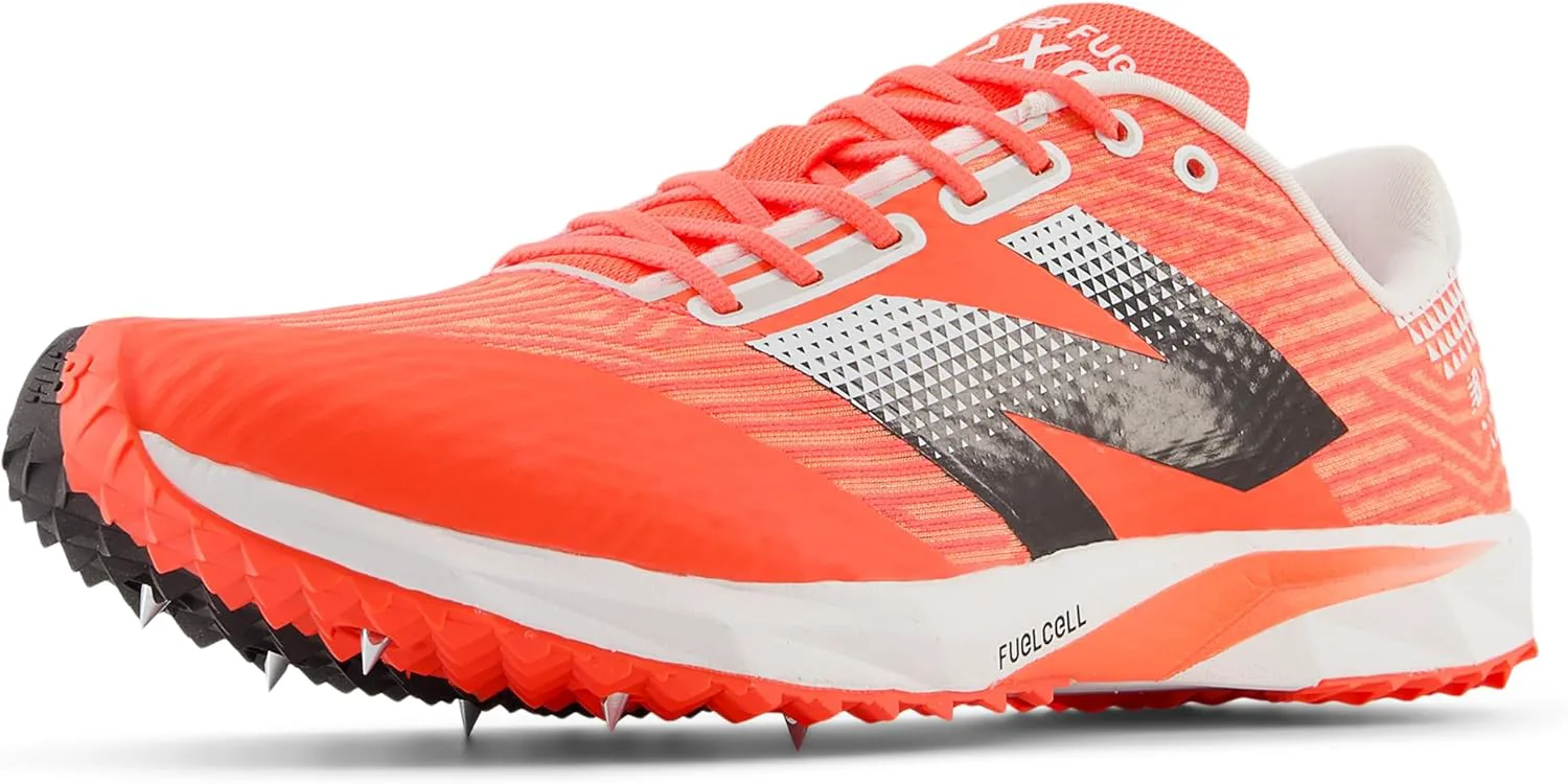 Кроссовки New Balance Unisex Adult FuelCell Xc7 V5 для кросс-тренинга, красный/черный/белый
