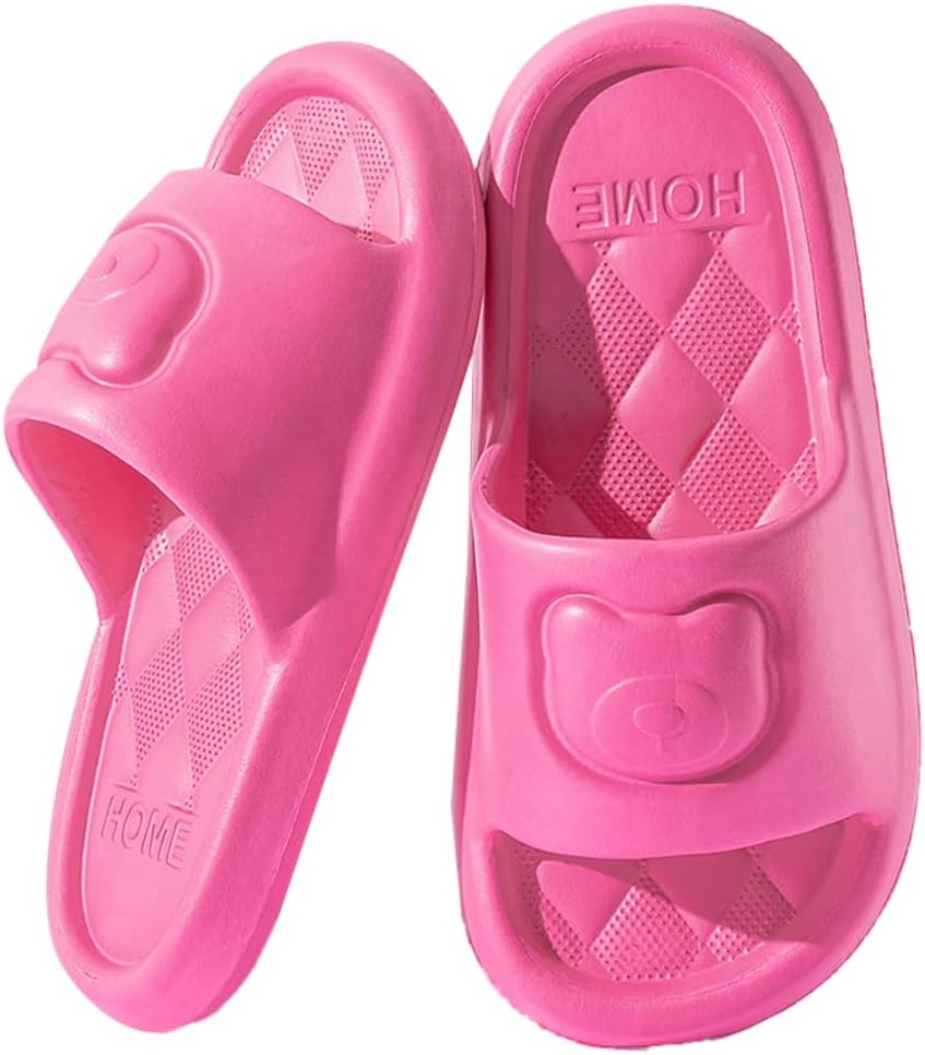 

Летние домашние тапочки для женщин и мужчин, милые шлепанцы для дома, душевые сандалии с мягкой подошвой, противоскользящие, быстро сохнущие, для ванной и улицы Rungion, B-rose