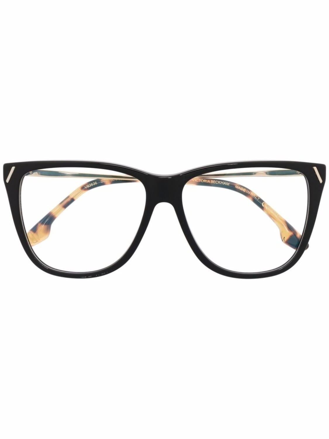 

Очки в квадратной оправе Victoria Beckham Eyewear, черный
