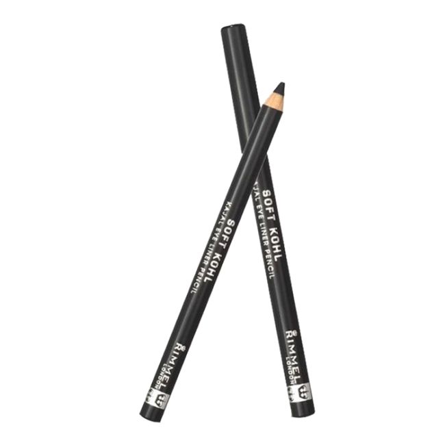 Мягкий карандаш для глаз Rimmel, цвет 61 jet black, 1,2 гр — фото 2