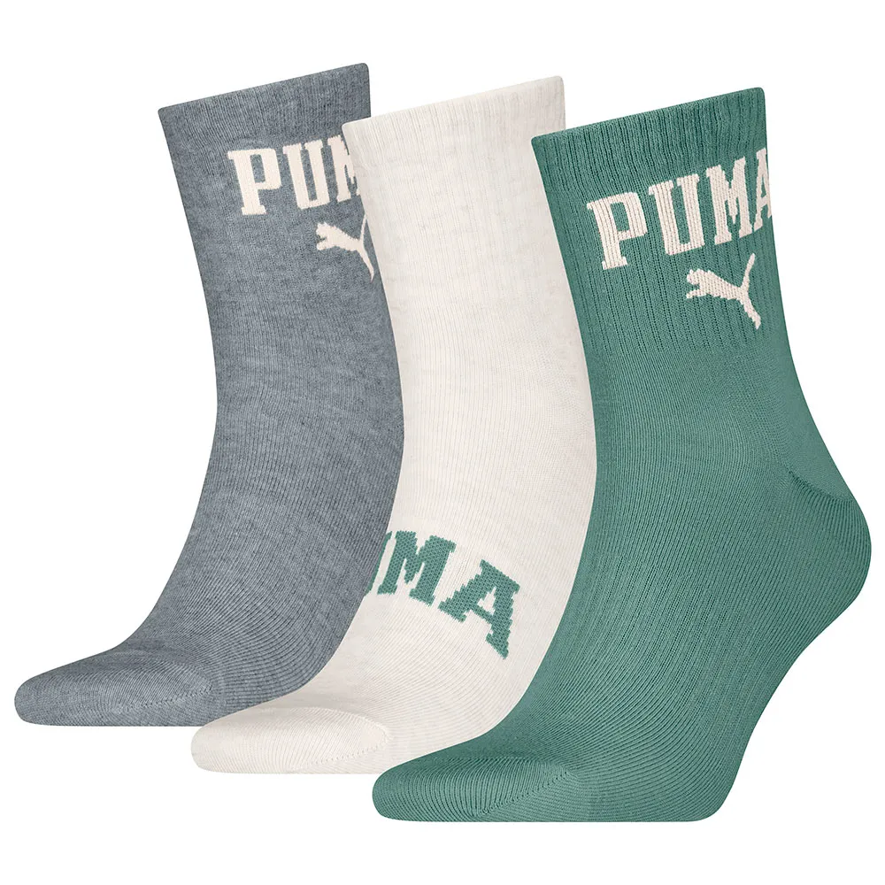 

Носки 3 шт Puma Logo Crew short, разноцветный