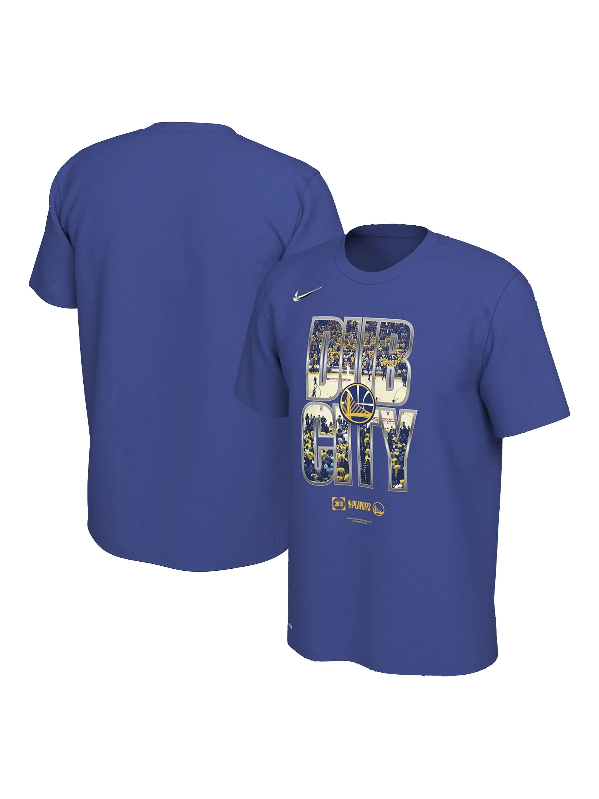 Футболка NBA Warriors Dri-Fit Nike, синий — фото 2