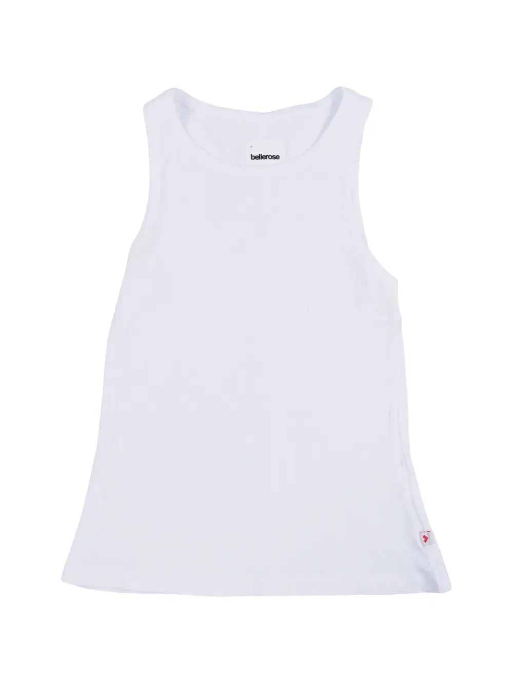Семейная ребристая футболка Bellerose Kids, белый