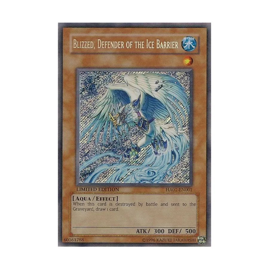 

CCG Blizzed — Защитник ледяного барьера (редкий секрет), Yu-Gi-Oh - Hidden Arsenal 1 - Singles