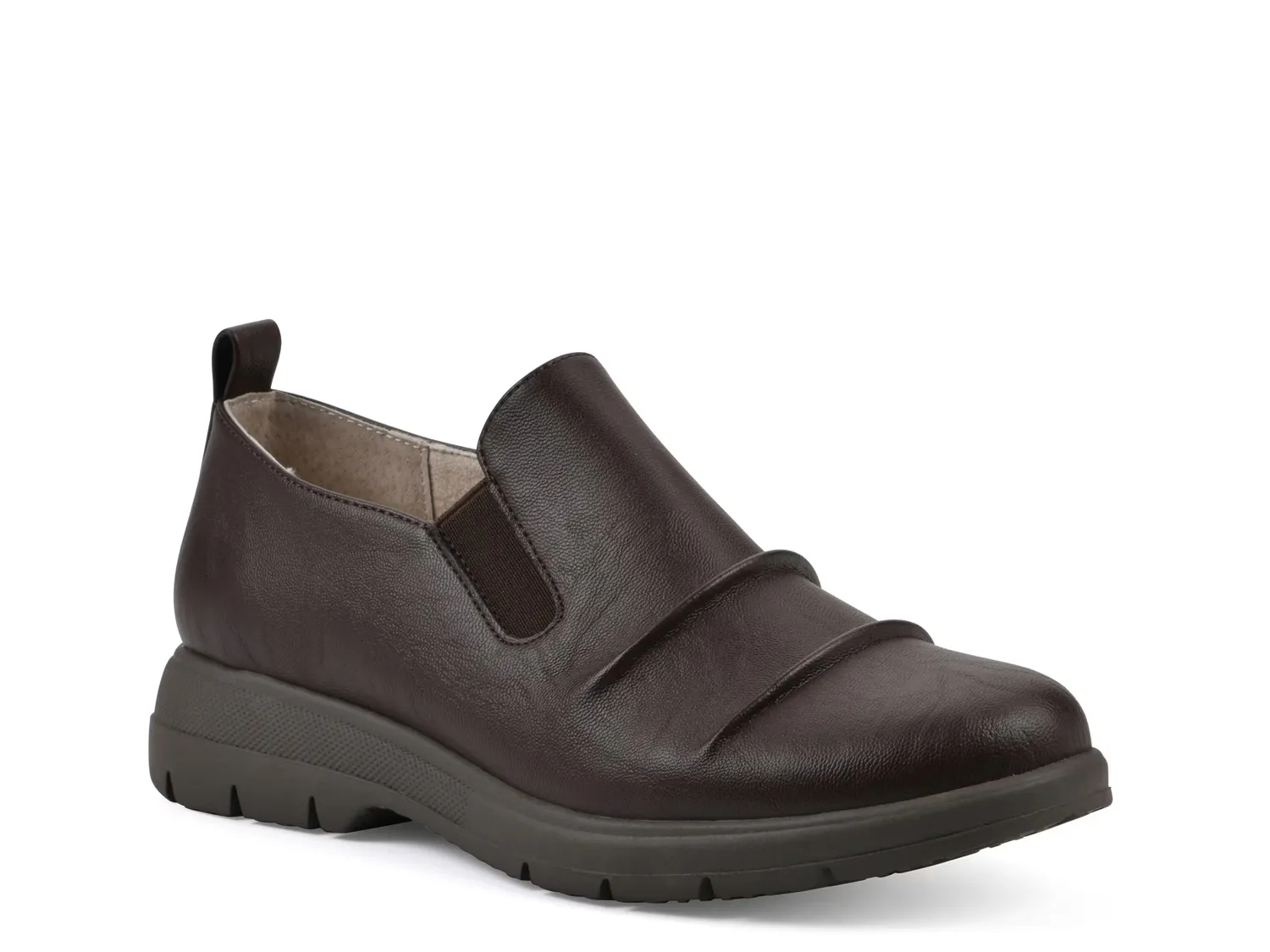 

Слипоны Floaty Work Slip-On Cliffs By White Mountain, темно-коричневый