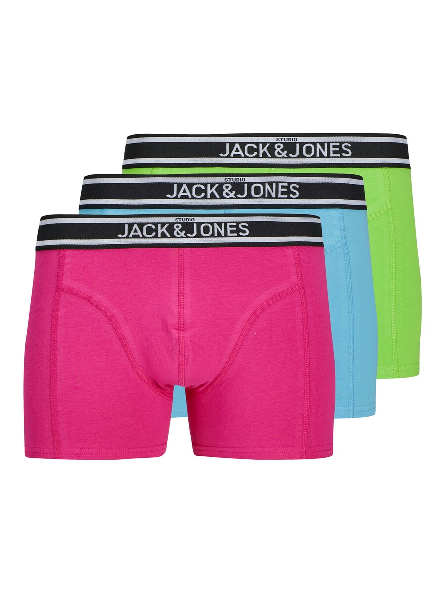 

Боксеры JACK & JONES JACRAVE, цвет Light blue/Grass green/Pink