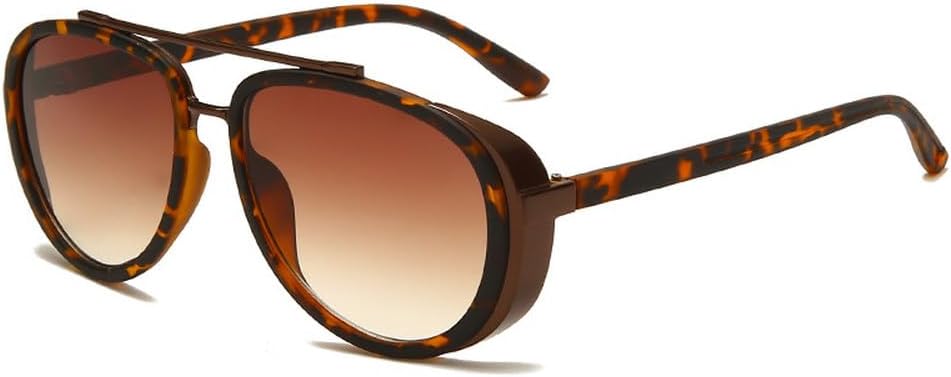 

Винтажные модные ретро-солнцезащитные очки с защитой от ветра, круглые, в стиле стимпанк, спортивные классические солнцезащитные очки UV400 для мужчин и женщин HVTVTLA, C9