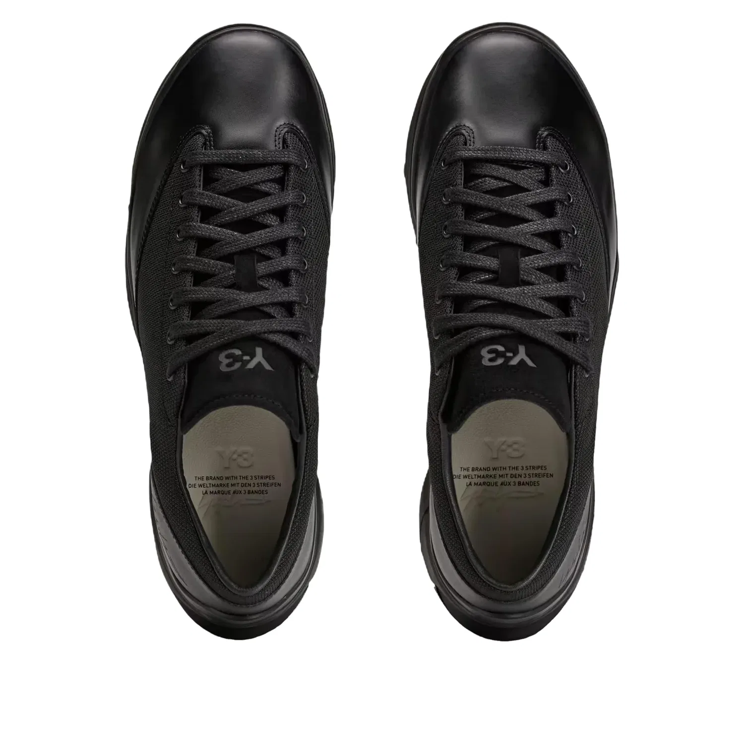 Кроссовки Adidas x Y-3 GSG9 Lo 'Black' KI4342, черный — фото 3