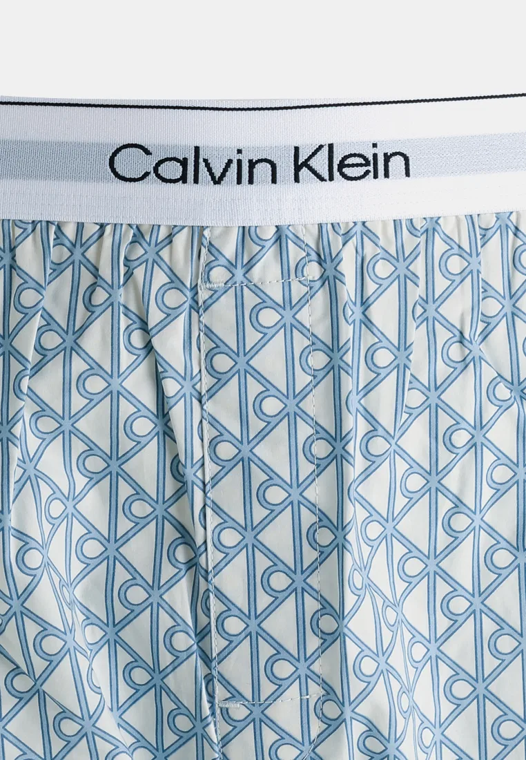 Трусы, хлопок, Calvin Klein, синий — фото 3