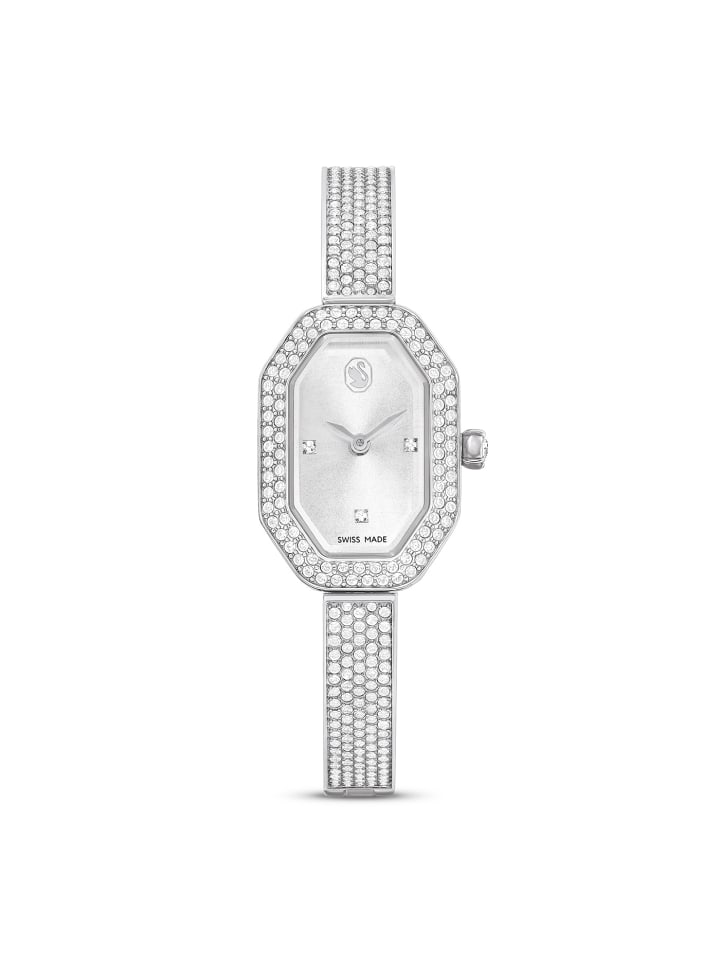 

Swarovski Аналоговые женские часы серебристого цвета
