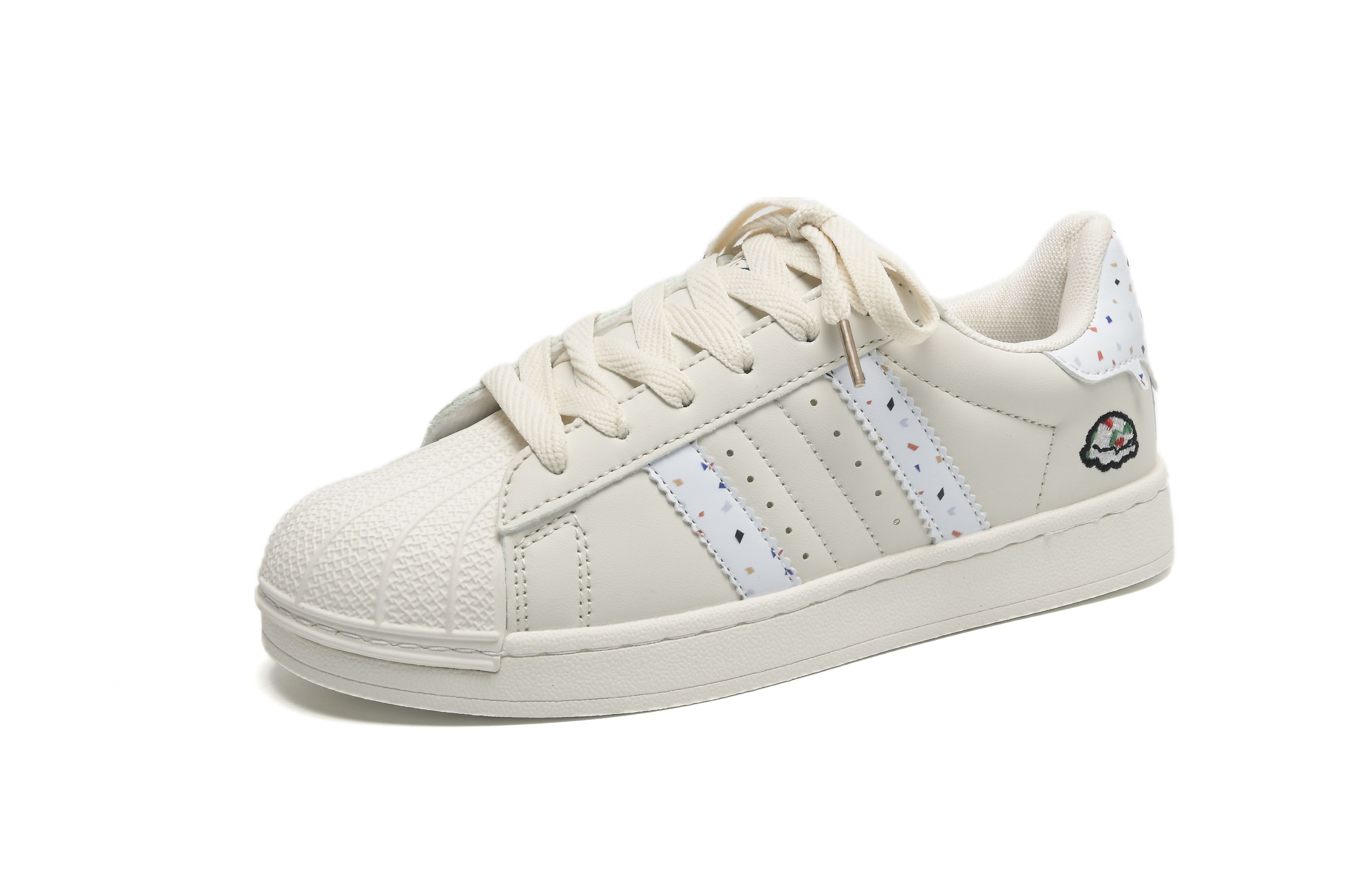 

Кроссовки OAOQ Skateboarding Shoes Women's Low-top, черный/белый