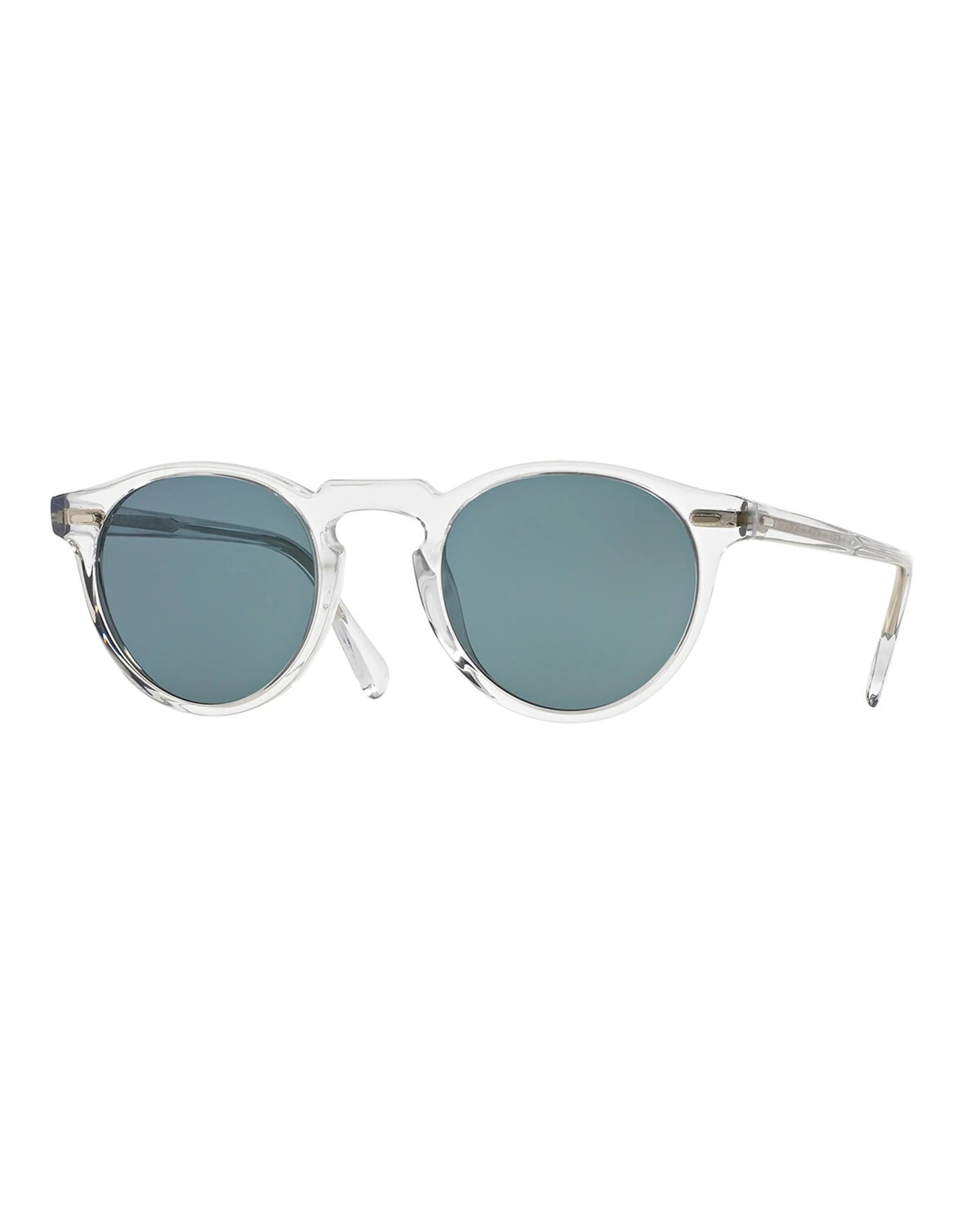

Круглые солнцезащитные очки Gregory Peck из ацетата Oliver Peoples, цвет Crystal