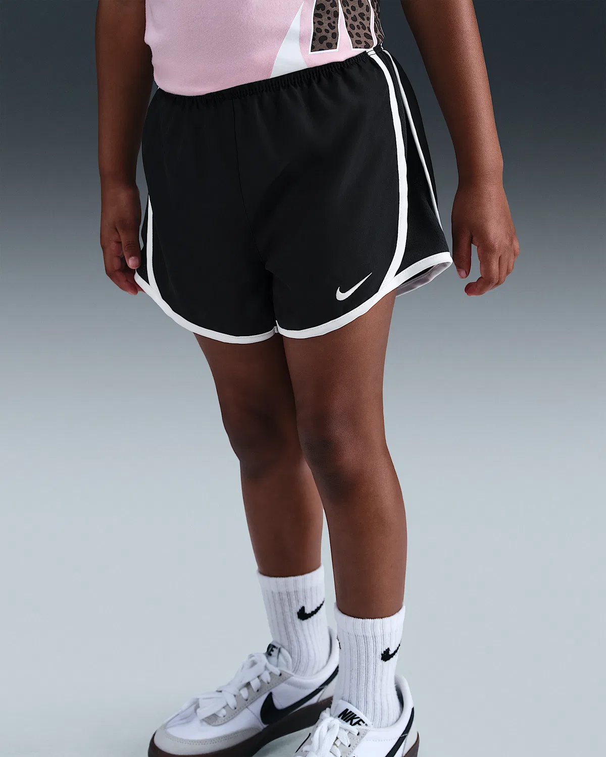 Детские шорты Nike Dri-FIT Tempo, Black — фото 2