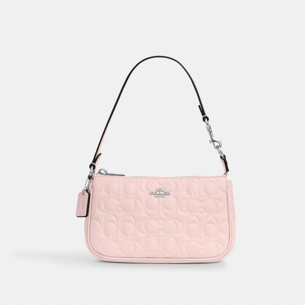 

Сумка Coach Nolita 19, цвет Silver/Blush