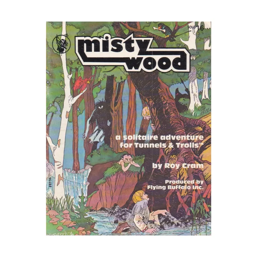 

Модуль Misty Wood, Tunnels & Trolls - Solo Adventures (1976-2007)