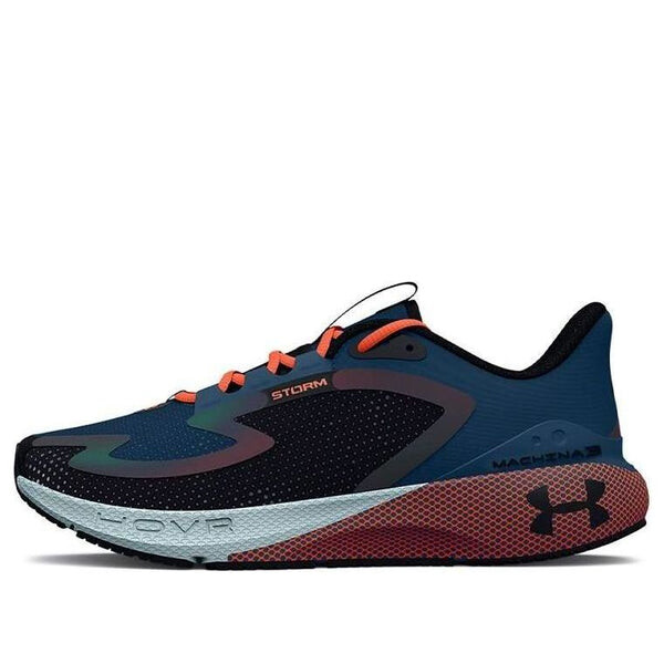 

Кроссовки hovr machina 3 storm 'petrol blue orange' Under Armour, черный