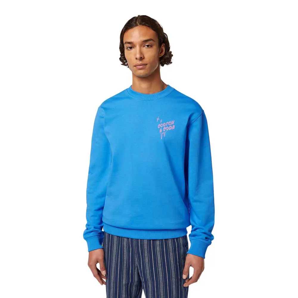

Толстовка Scotch & Soda 180073 Regular Fit, синий