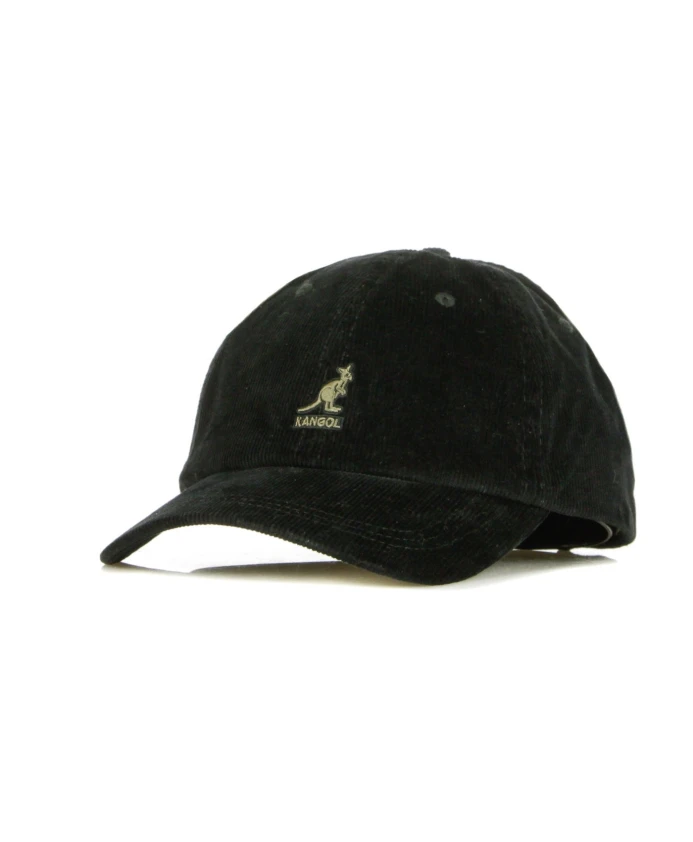 

Бархатная кепка с изогнутым козырьком Kangol, черный
