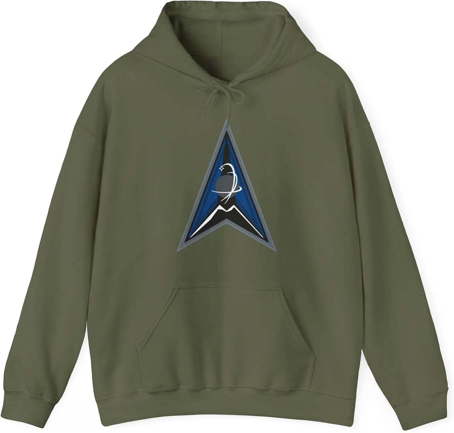 Толстовка Space Delta 8 (U.S. Space Force) GENERIC, темно-зеленый