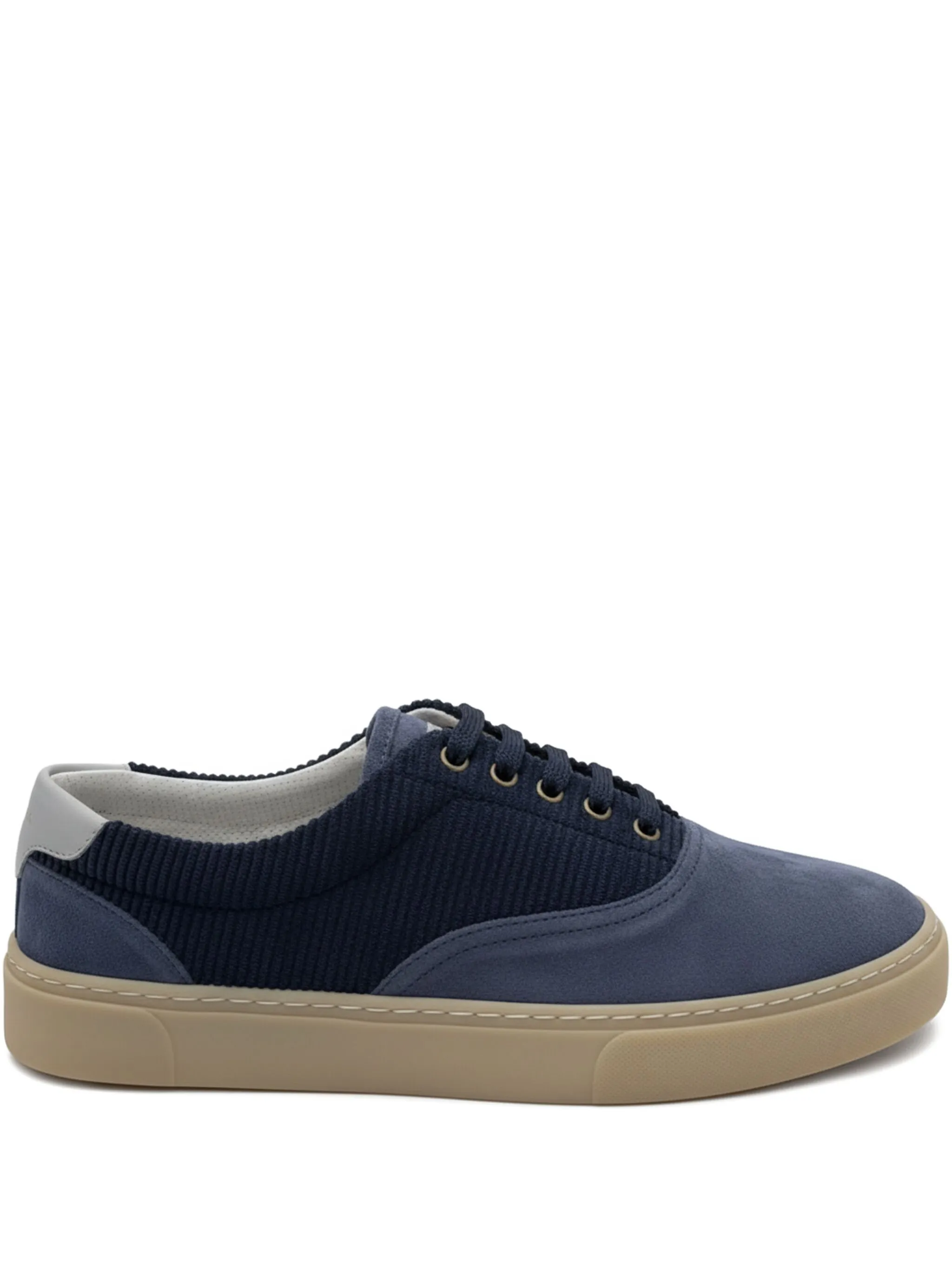 

Вельветовые кеды Brunello Cucinelli, синий