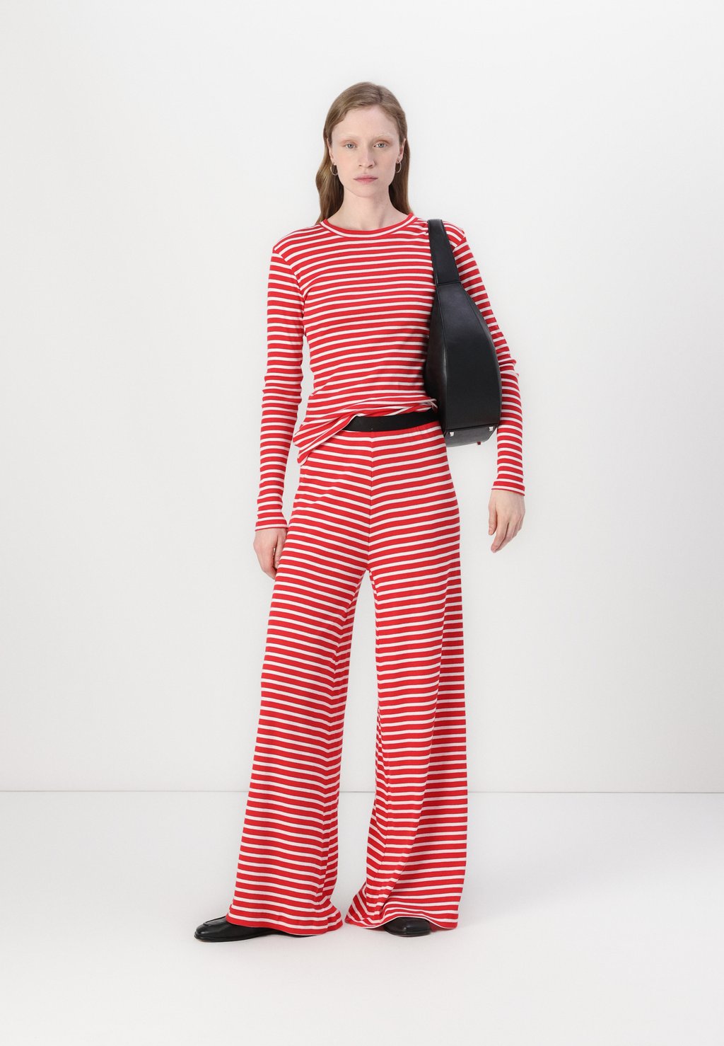

Футболка с длинным рукавом STRIPE TUBA TEE Mads Nørgaard, красный