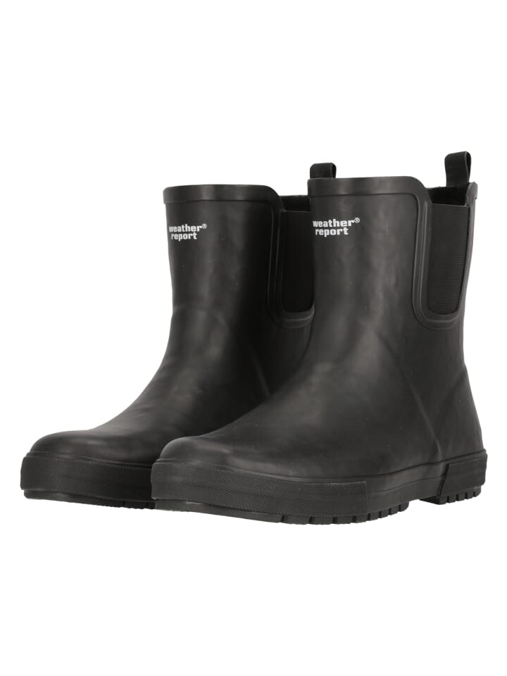 Резиновые сапоги Weather Report Gummistiefel Erickson, цвет 1001S Black Solid — фото 2