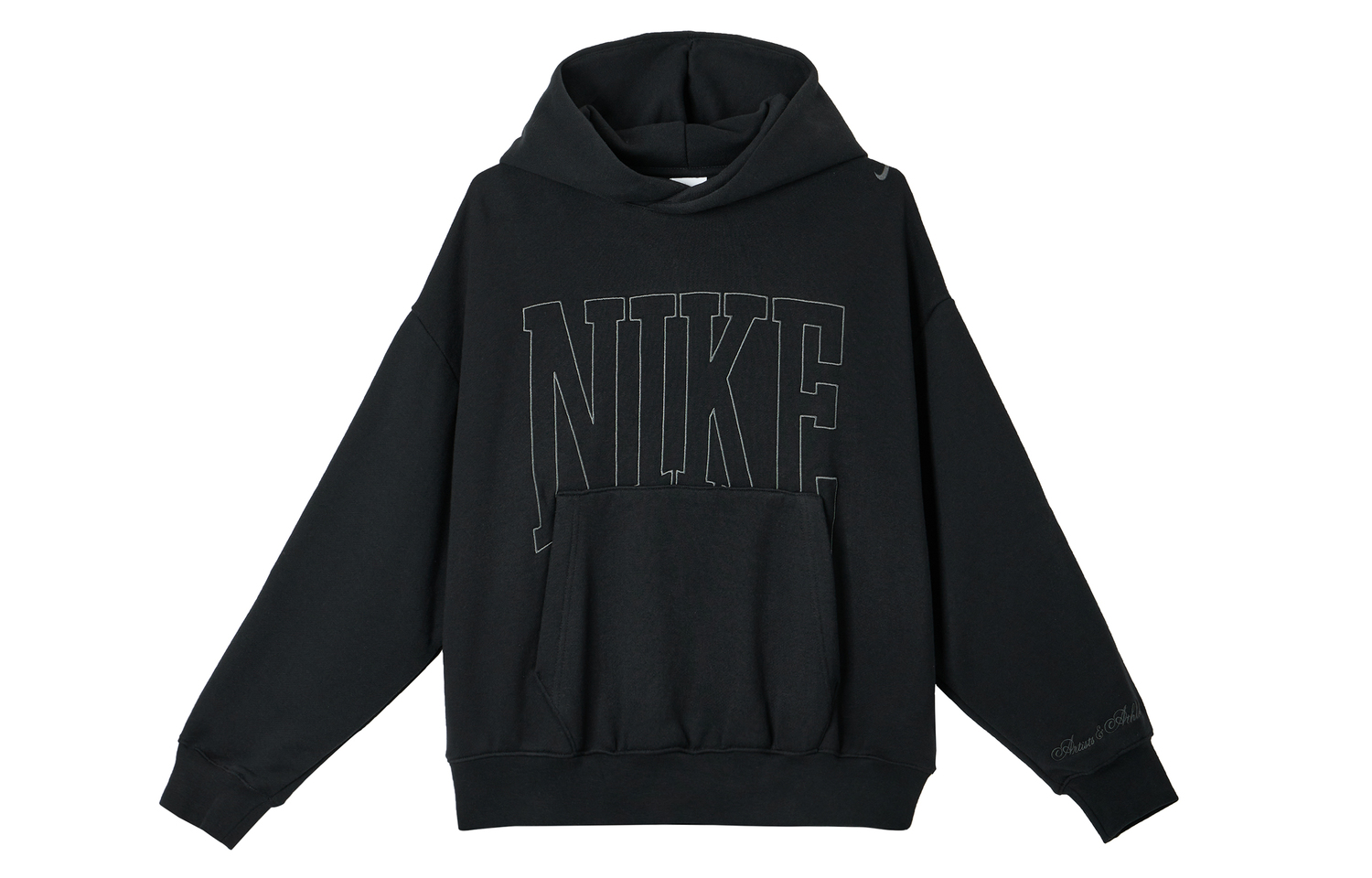 

Спортивная одежда женская Over-Oversized French Terry толстовка с капюшоном Nike, черный