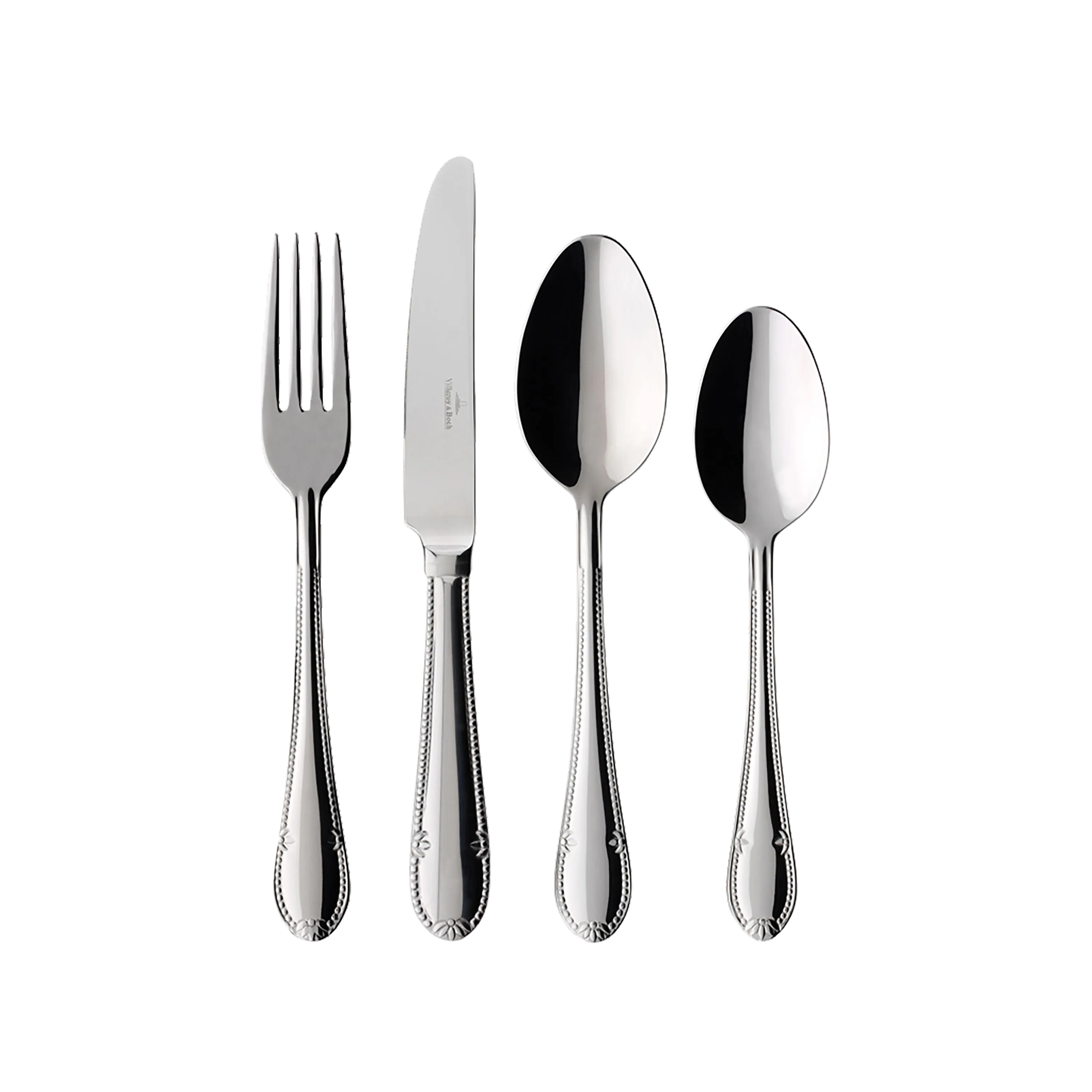 

Набор столовых приборов Mademoiselle, 24 предмета Villeroy & Boch, серебряный/платиновый