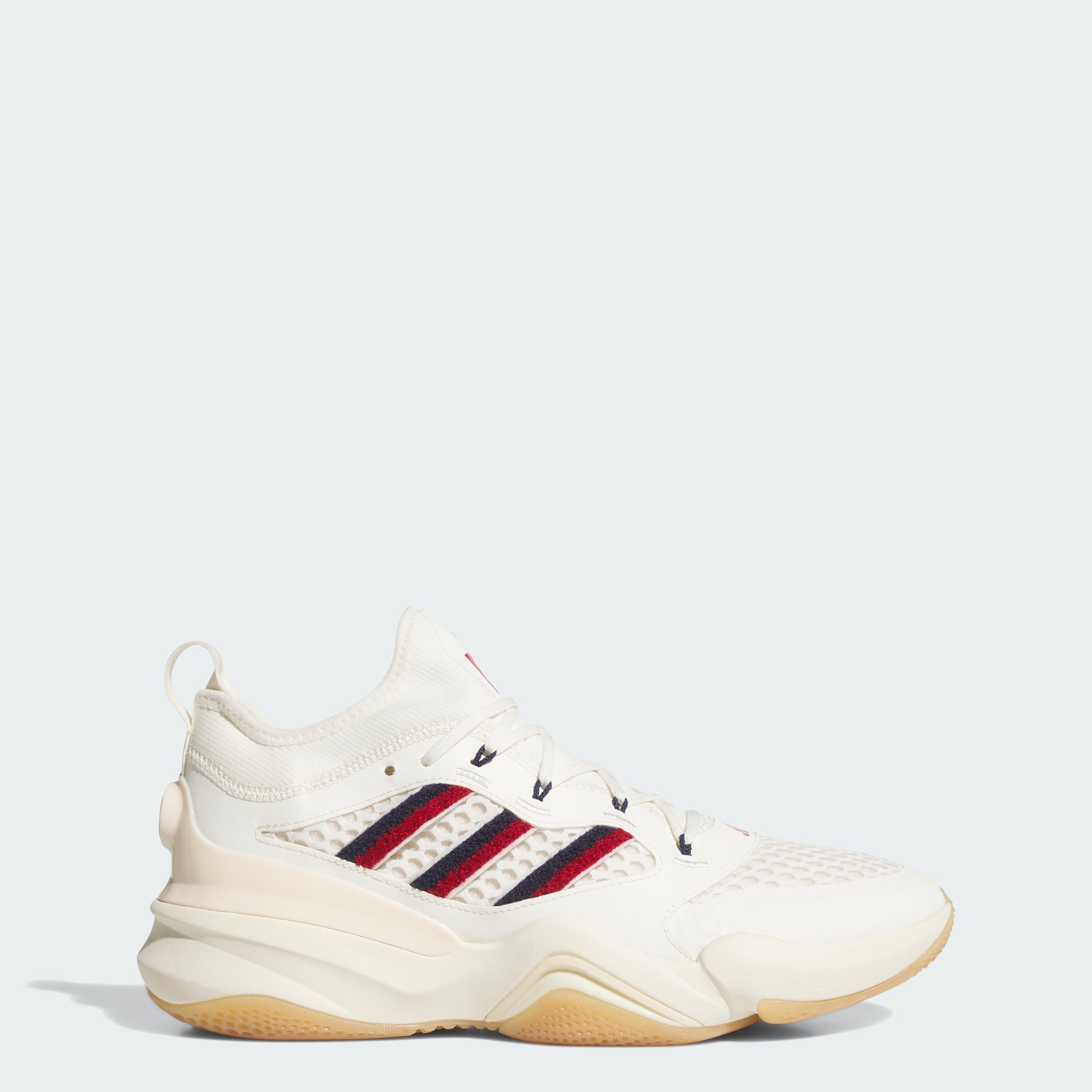 

Mahomes 2 impact flx negro leagues бейсбольные тренировочные кроссовки Adidas, off white/team power red 2/wonder wh