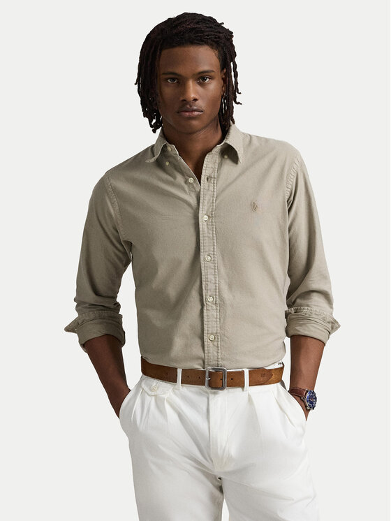 

Рубашка с индивидуальным пошивом 710968913001 Polo Ralph Lauren, бежевый