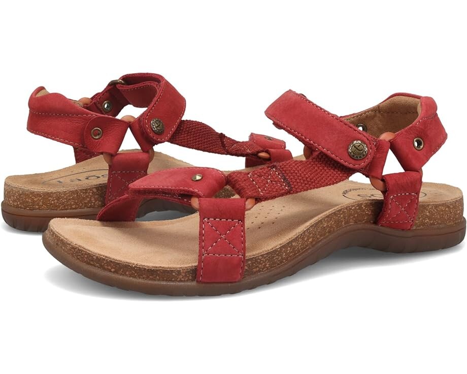 

Сандалии Taos Footwear Mixer, цвет Red Nubuck