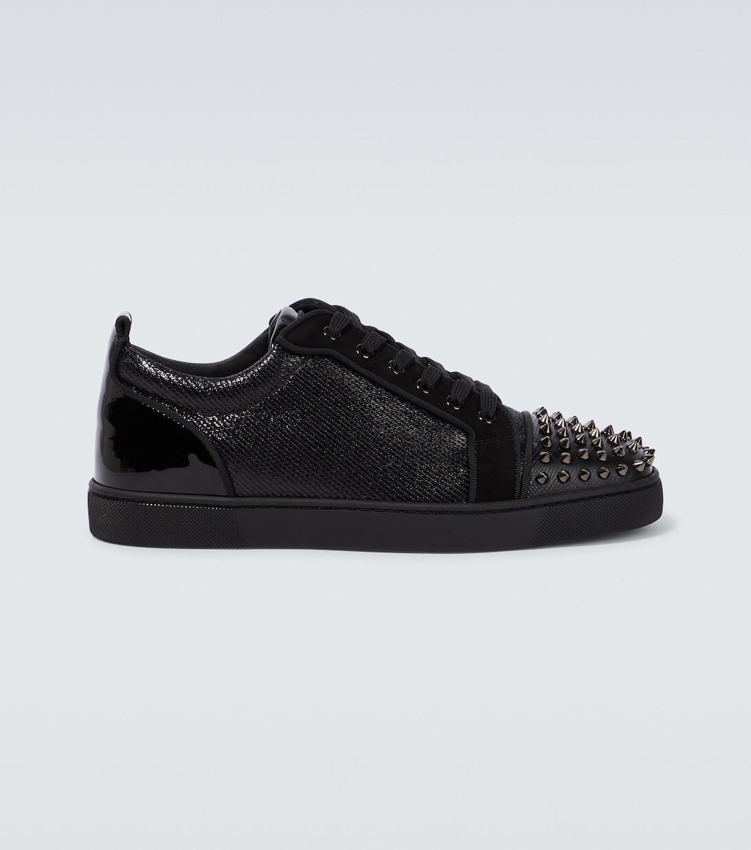 

Кроссовки Louis Junior с заклепками Christian Louboutin, черный