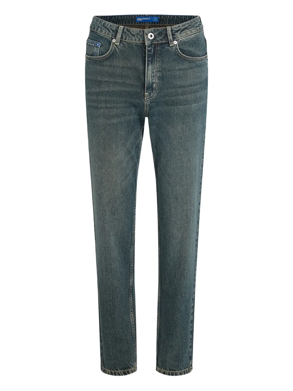 

Хлопковые джинсы Karl Lagerfeld Jeans, синий