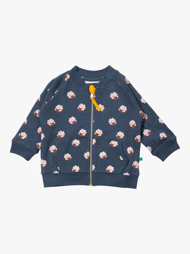 

Детская куртка-трансформер из органического хлопка с овечками Little Green Radicals